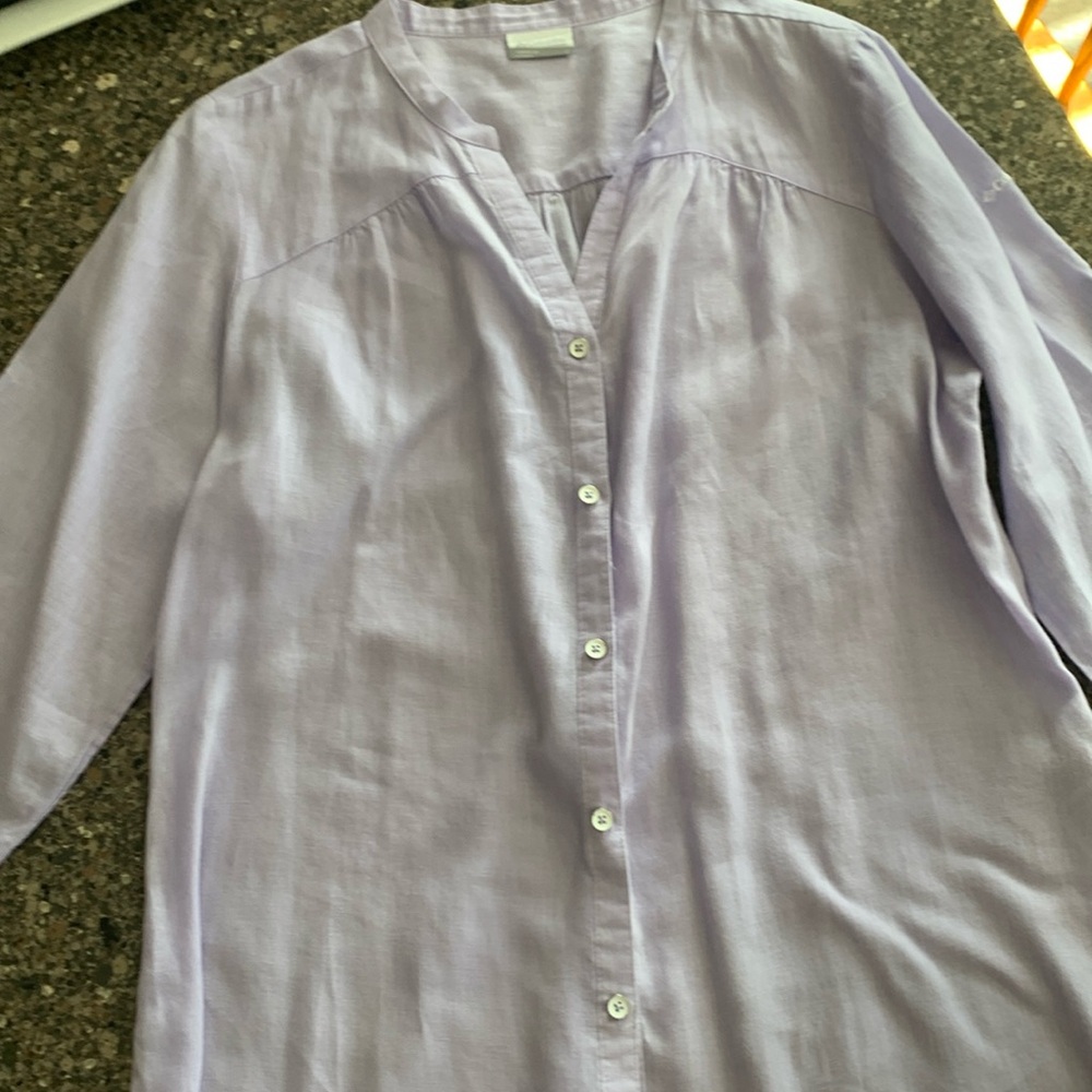 Lavendar Columbia L Shirt